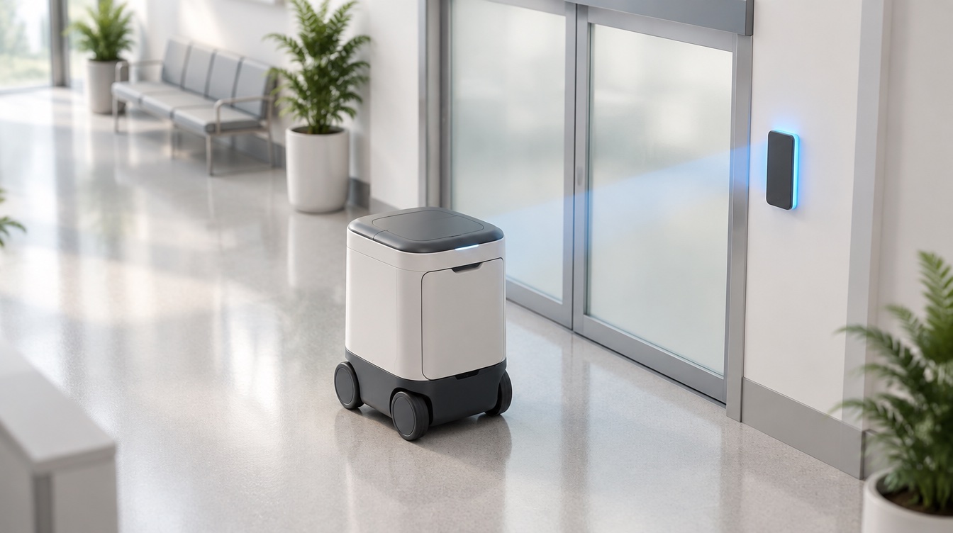 AI-gegenereerde illustratie, geen afbeelding van het genoemde robotmodel bij Stormcatch werkt aan een digitaal paspoort voor robots en zoekt partners in Unmanned Valley