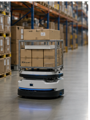 Logistieke robots veranderen het magazijn visual