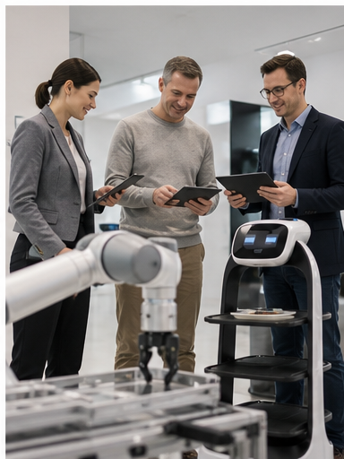Van prototype naar werkvloer: de robotmarkt verandert visual
