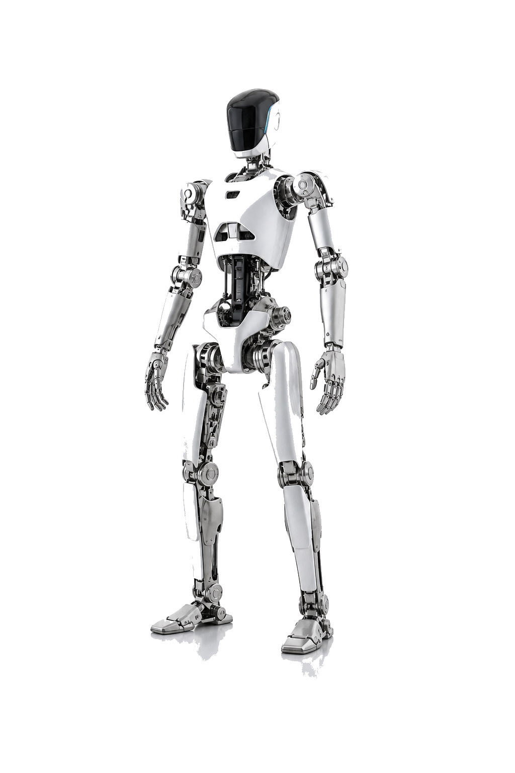 Unitree H1 robot op witte achtergrond